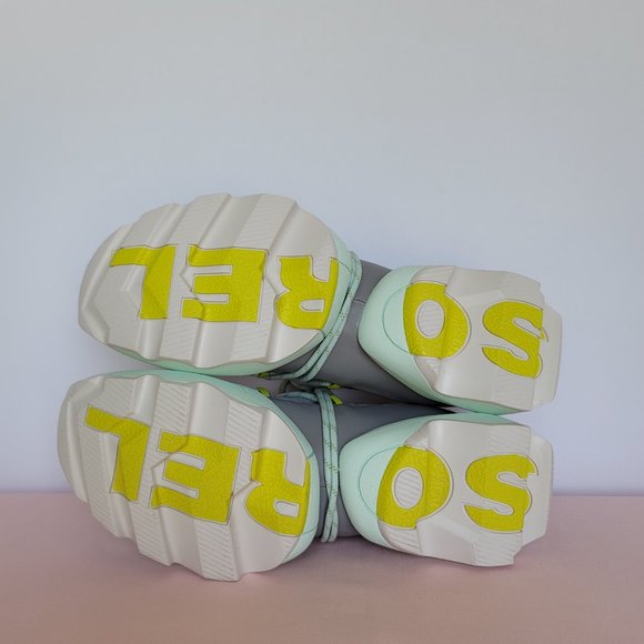 SOREL Kinetic Impact Lace-Up Mesh Platform Sneakers- Women’s Size 10 ⭐ - Picture 14 of 16